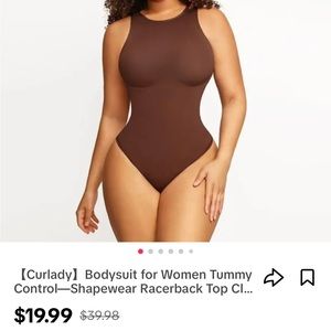 Shape Wear Body Suit - Brown